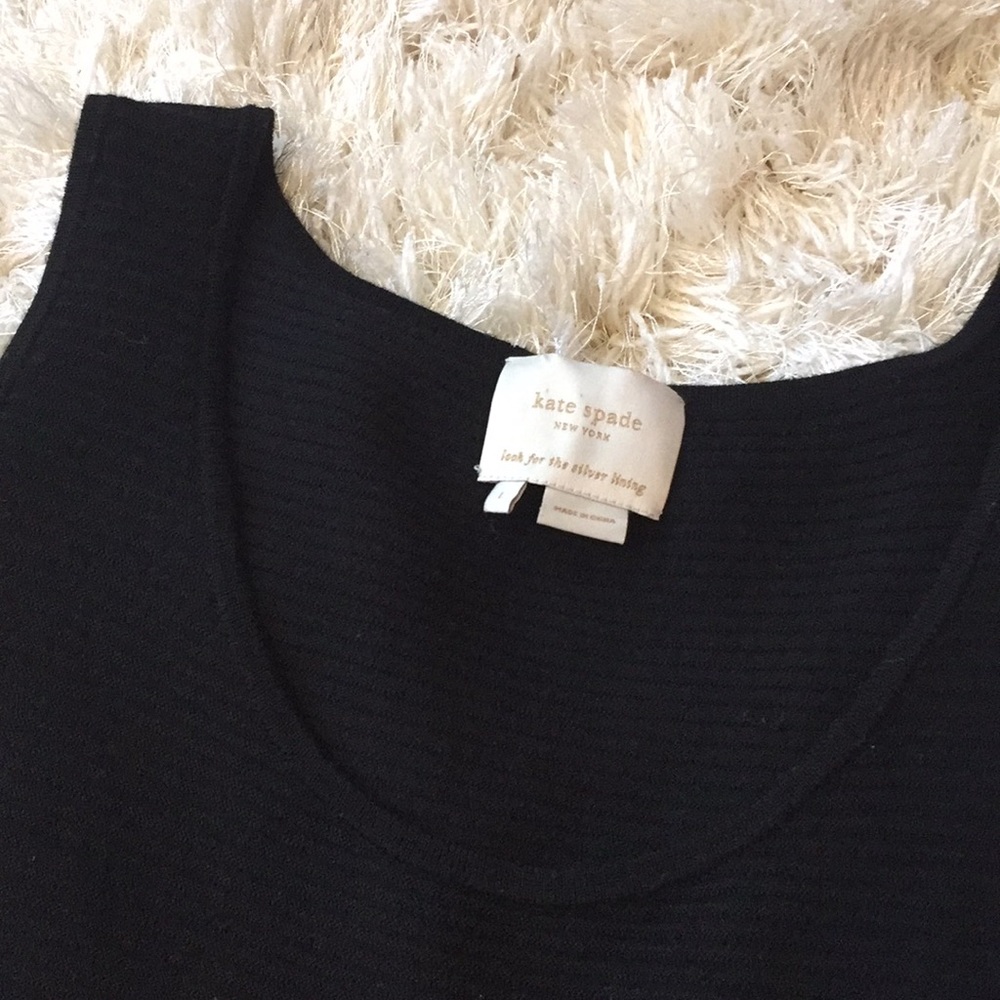 𝓛𝓸𝓿𝓮𝓵𝔂 Kate Spade True Black Knitted Dress🖤